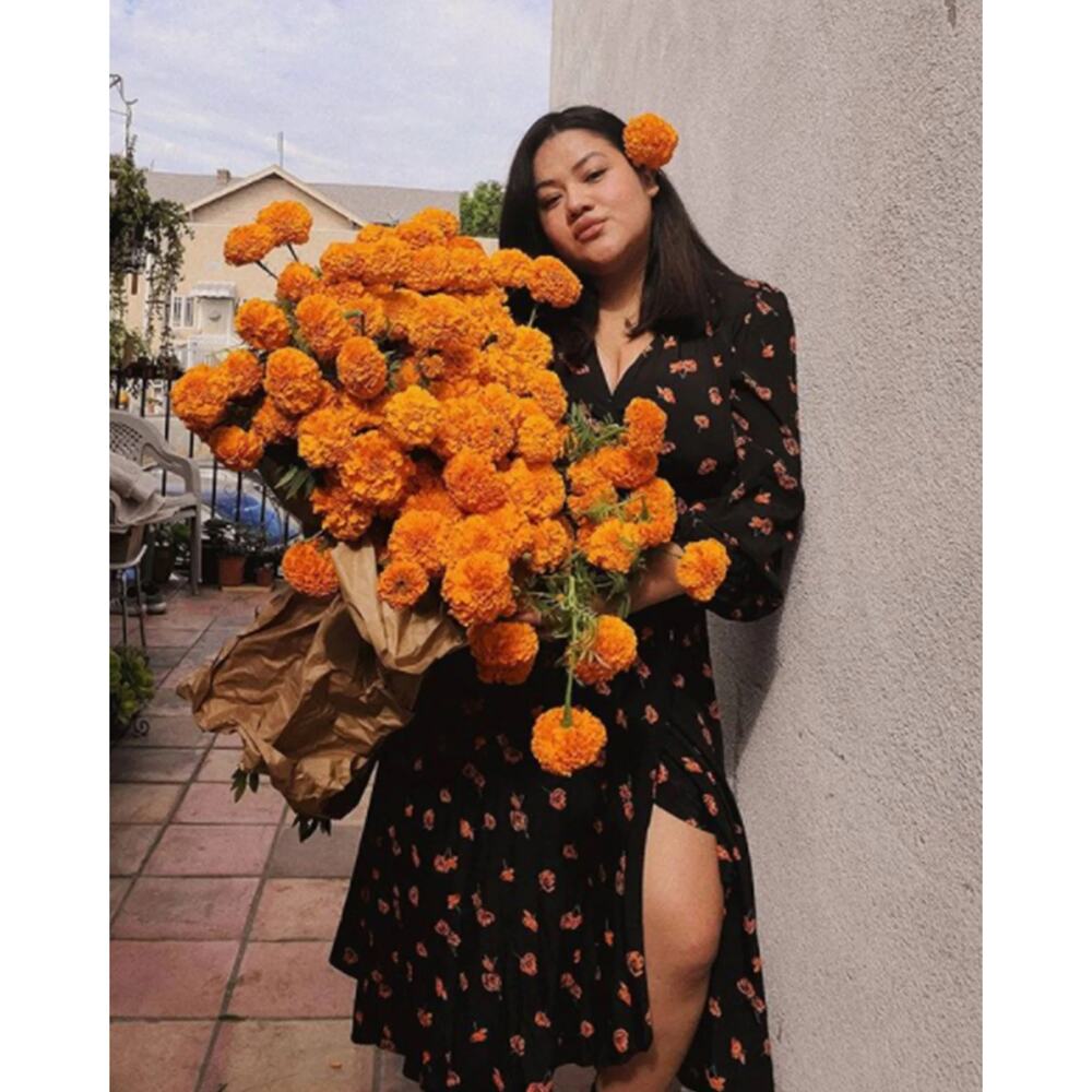 NEW Christy Dawn The Bergen Dress Persimmon Blossom